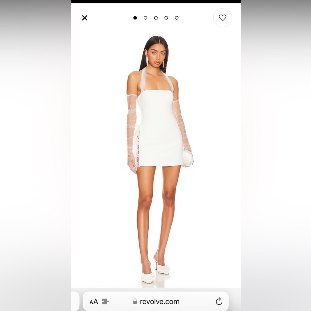 Lovers & Friends - Amora mini dress in white